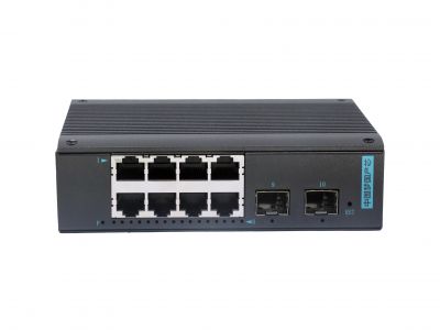 全国产工业级千兆WEB网管2光8电